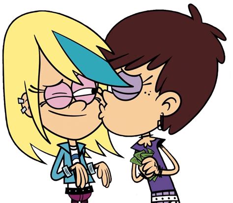 sam luna loud|luna loud kiss.